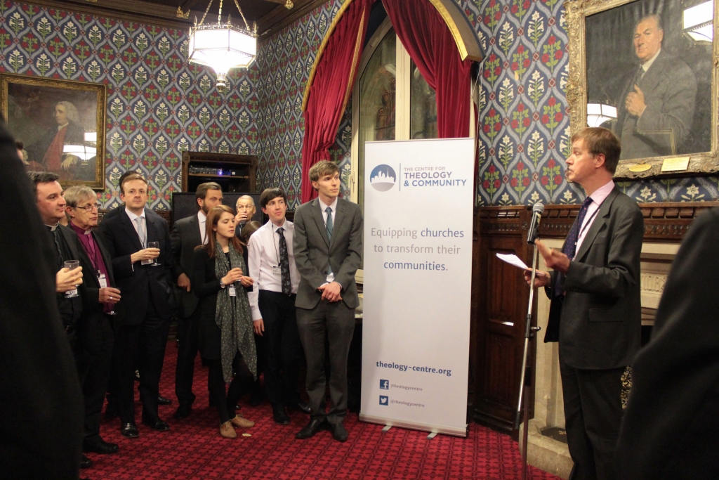 Stephen Timms MP welcomes us to Parliament